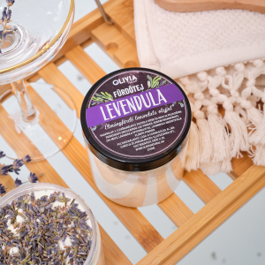 Levendula fürdőtej tápláló kecsketejjel