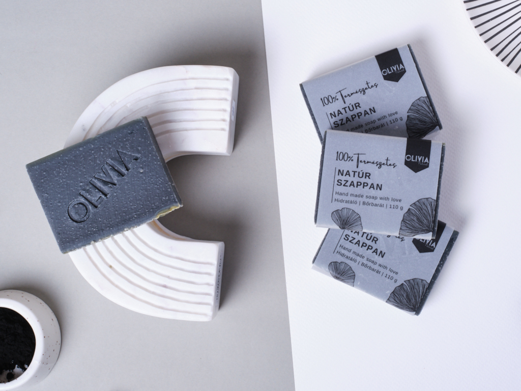 OliviaNatural fekete szappan t2
